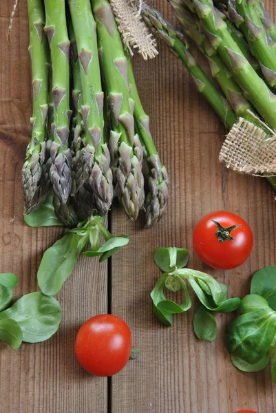 Bio-Spargel — Stockfoto