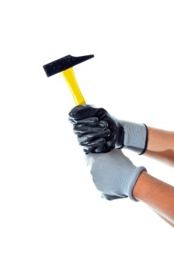 çalışmak için bir araç holding işçi 