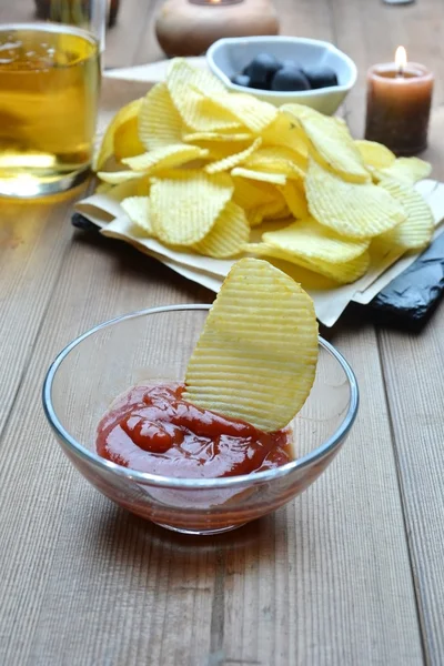 Chips de bocadillo — Foto de Stock