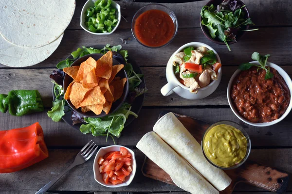 Typical dishes of mexico — Stock Photo, Image