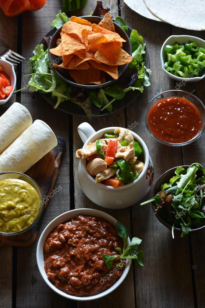 Typical dishes of mexico — Stock Photo © expressiovisual 93683010