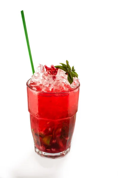 Cocktail Mohito romã — Fotografia de Stock