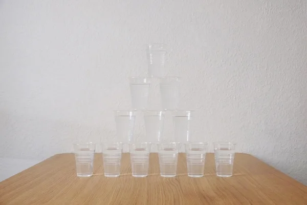 Copos de água — Fotografia de Stock