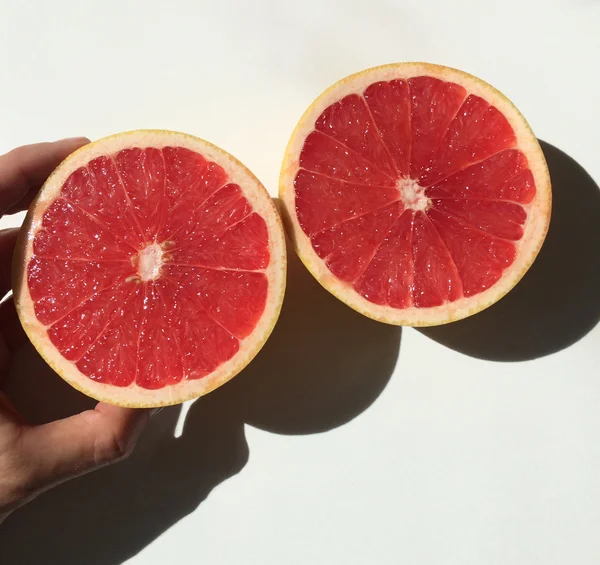 Pink grapefruit — Stock Photo, Image