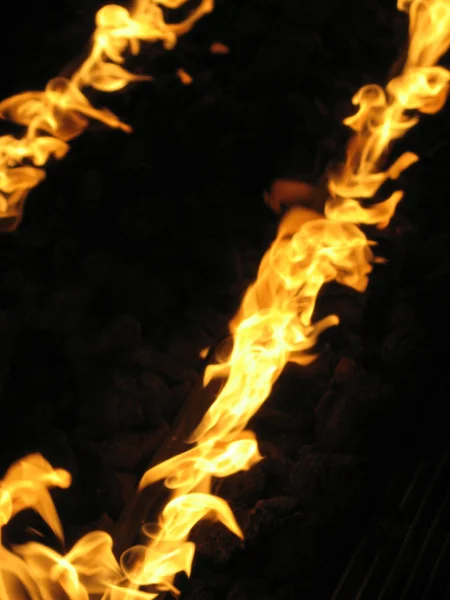 Flaming Fire — Stock Photo, Image