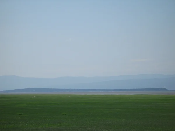 Línea costera del río — Foto de Stock