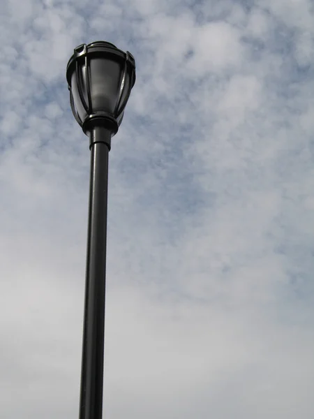 Stark Lamp Post — Zdjęcie stockowe