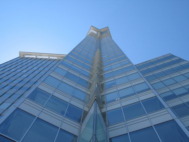 Yansıtılmış görünüm sıyırıcı gökyüzü