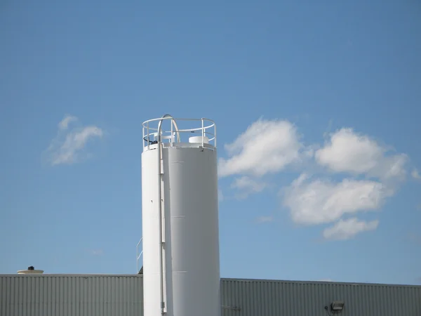 Industriële silo — Stockfoto