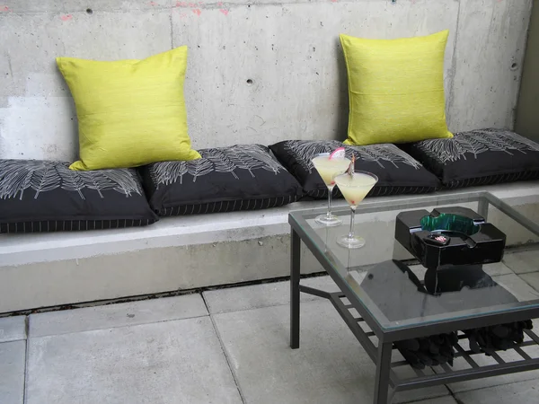 Moderne patio — Stockfoto