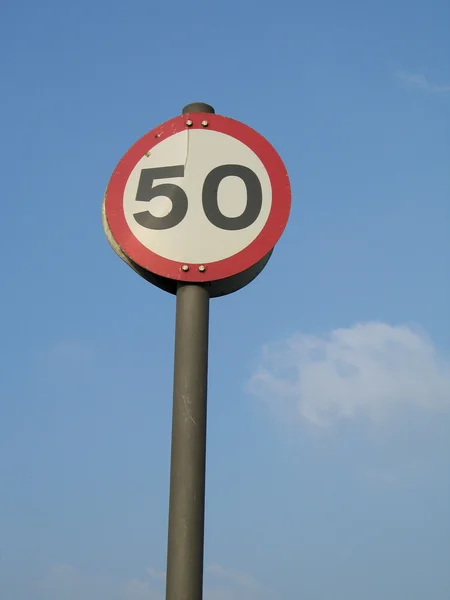 50 Sign — Stock Photo, Image