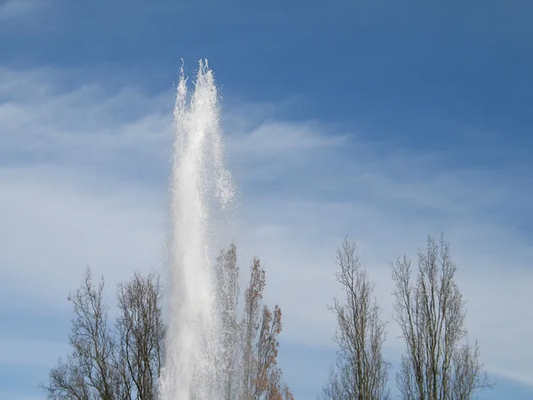 Geyser all'aperto — Foto Stock