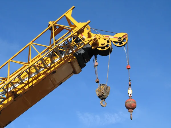 Wrecking Ball Crane — Stockfoto