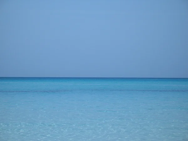 Horizonte del océano azul — Foto de Stock