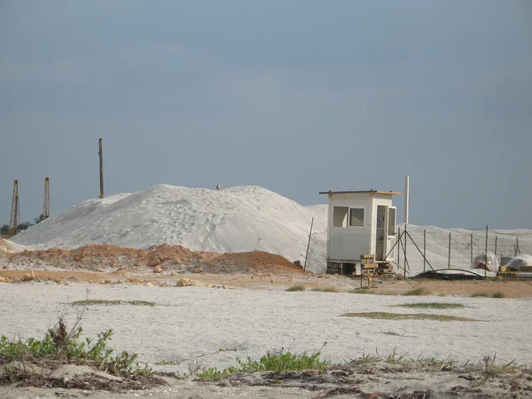 Sitio de construcción Sandy — Foto de Stock