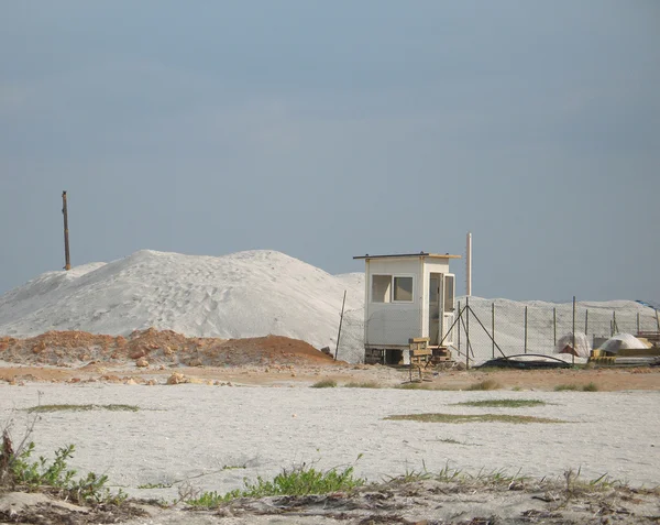 Sitio de construcción Sandy — Foto de Stock