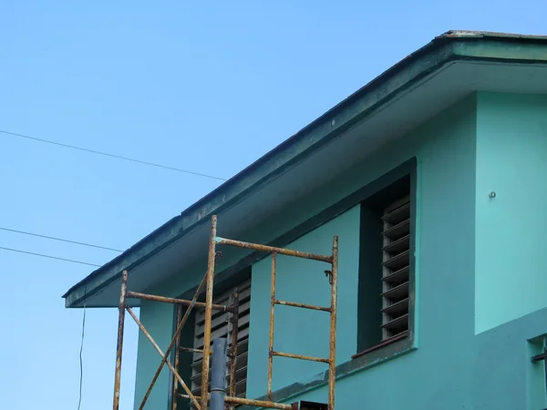 Außenrenovierung des Hauses — Stockfoto