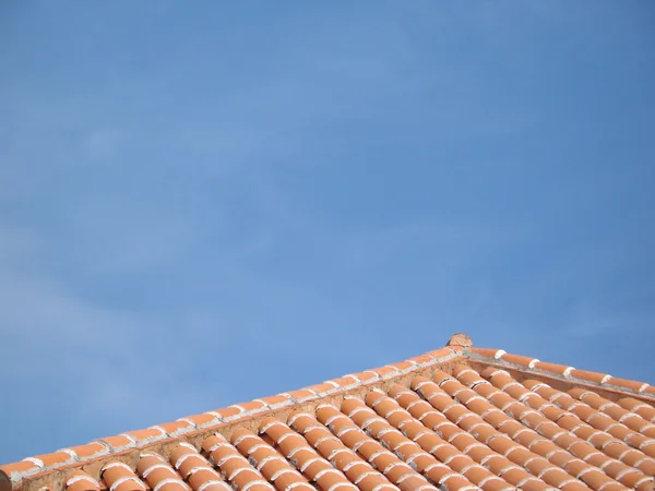 Dach aus Lehm — Stockfoto