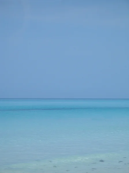 Praia azul Horizonte — Fotografia de Stock