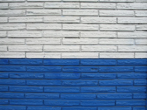 Painted Brick Wall — Stock Photo, Image