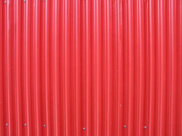 Parede de metal vermelho — Fotografia de Stock
