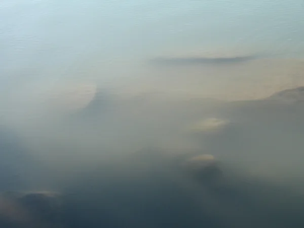 Rochers submergés dans Green Lake — Photo