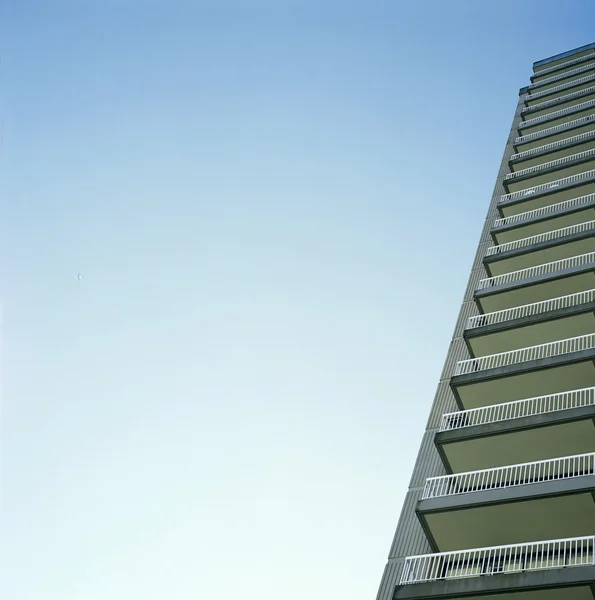 Skyscraper balconies — Stock Photo, Image