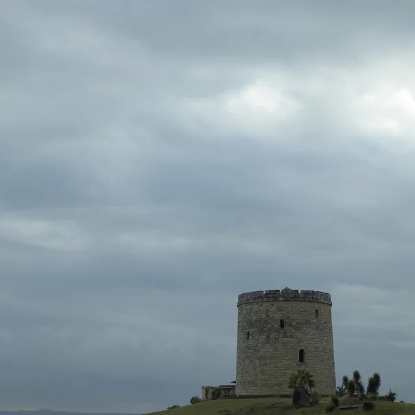 Κάστρο σε ένα λόφο — Φωτογραφία Αρχείου