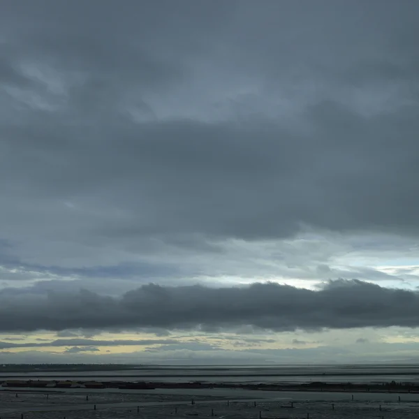 Bouřlivý oceán oblohy — Stock fotografie