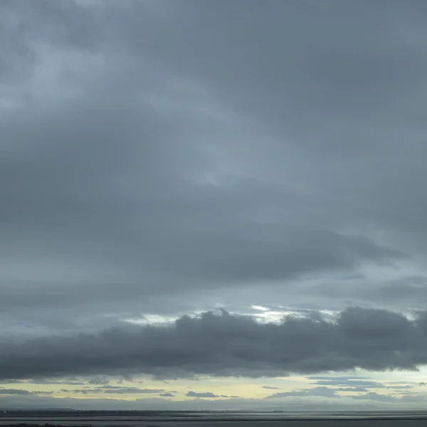 Céu oceânico tempestuoso — Fotografia de Stock