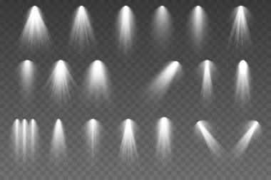 spot ışığı vektör ışığı