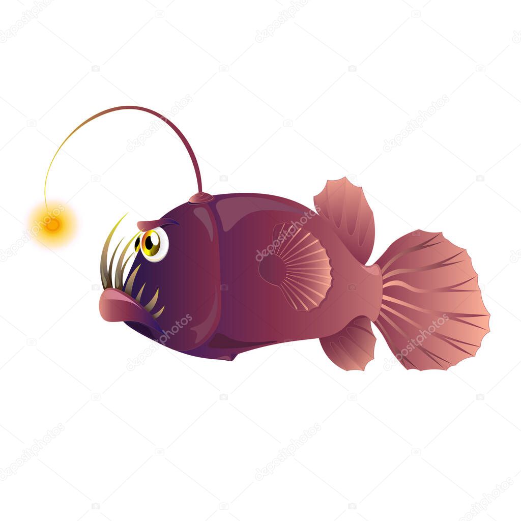 Ocean color fish vector