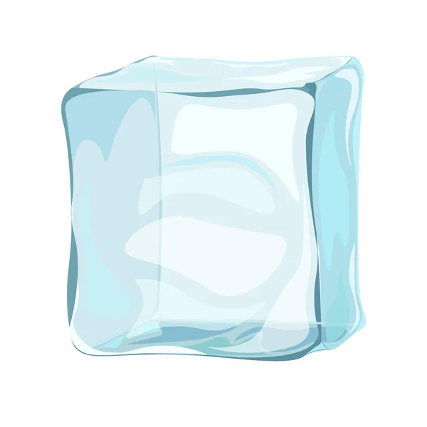 Realistic Ice cubes vector — Stock Vector