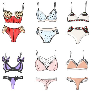 Kadın iç çamaşırı seti