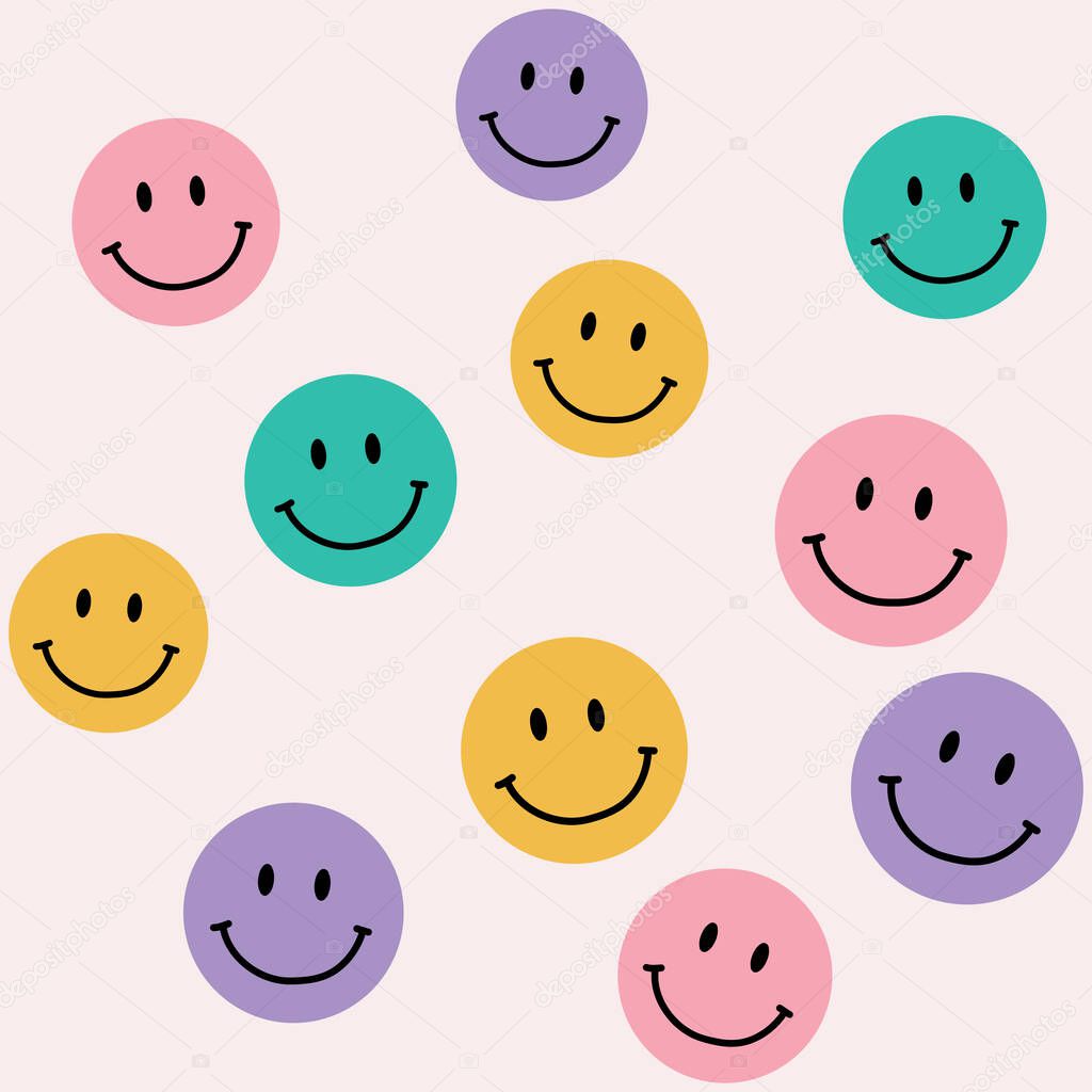 smile emoji background