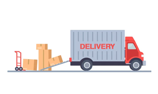 Free delivery, Fast — Stock Vector