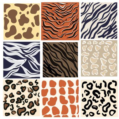 Hayvani, kusursuz desen