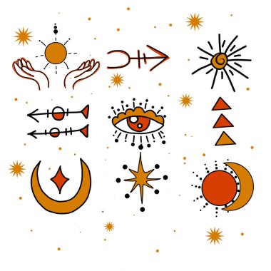 Cadı sihirli tasarımı