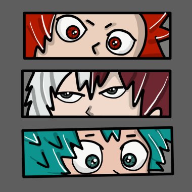 Anime manga tasarımı