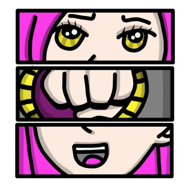 Anime manga tasarımı