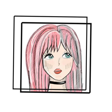 Anime manga tasarımı