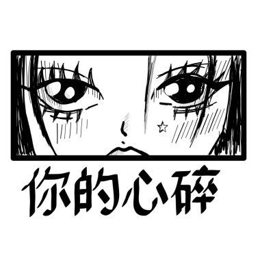 Anime manga tasarımı