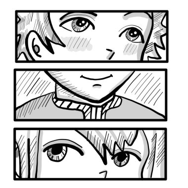 Anime manga tasarımı