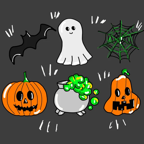 Ilustração vetor Halloween —  Vetores de Stock