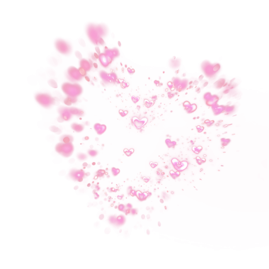 İzole edilmiş pembe parıltılı kalp çelengi kaplaması. Düğün davetiyeleri, Sevgililer Günü ya da tatlı duyurular için fotokopi alanı olan dairesel bokeh sınır unsuru.