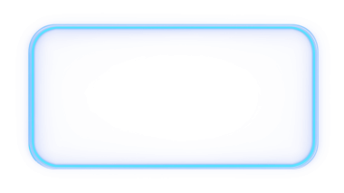 Mavi harfin 3d illüstrasyonu