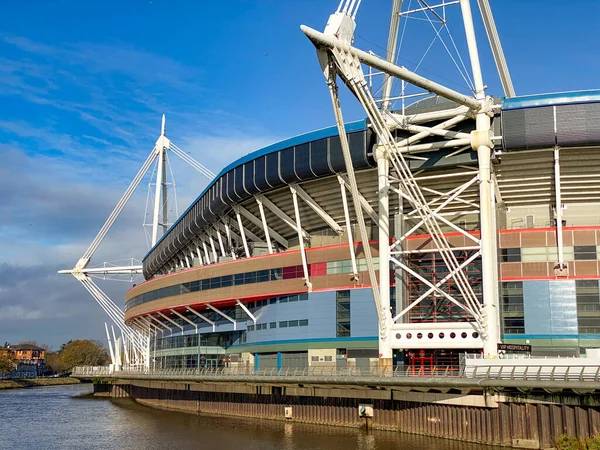 Cardiff Galles Novembre 2020 Principality Stadium Nel Centro Cardiff Primo — Foto Stock