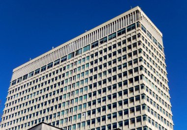 Londra, İngiltere - Ocak 2018: Bayswater Yolu 'ndaki Royal Lancaster Oteli' nin yakın görüntüsü