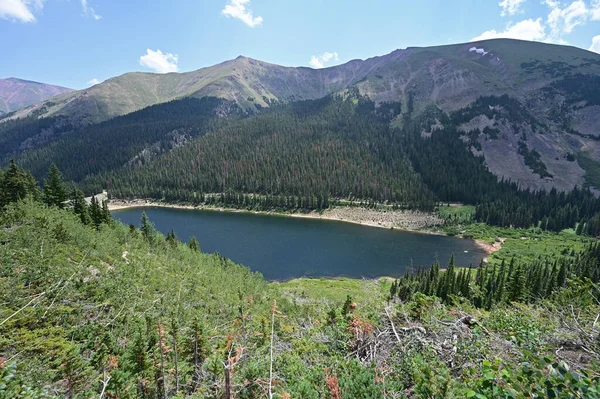 Reservoir Urad Atas di Arapaho National Forest, Colorado. — Stok Foto
