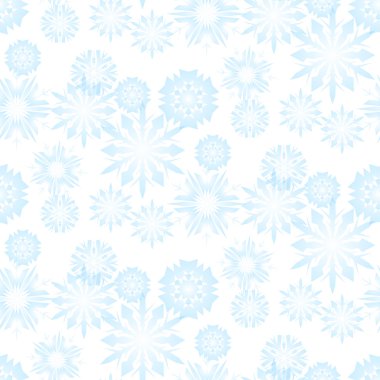 Noel için kesintisiz kar tanesi desen